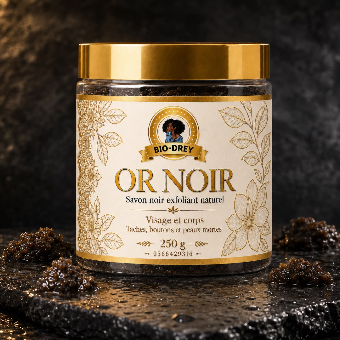 Or Noir Bio-Drey - Savon corps naturel